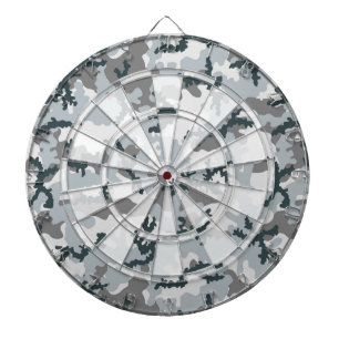 Urban camouflage dartboard