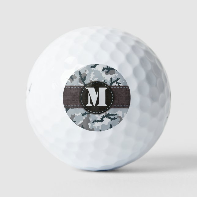 Urban camouflage golf balls (Front)