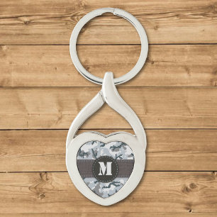 Urban camouflage keychain