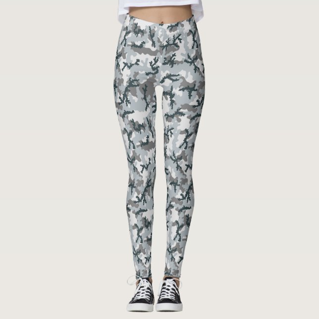 Urban camouflage leggings (Front)