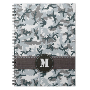 Urban camouflage notebook