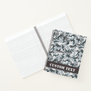 Urban Camouflage Notebook