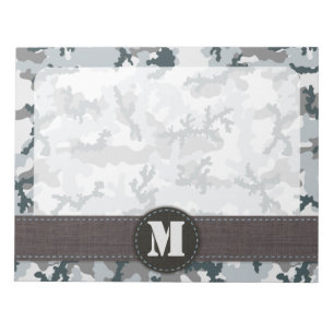 Urban camouflage notepad