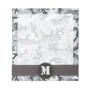 Urban camouflage notepad