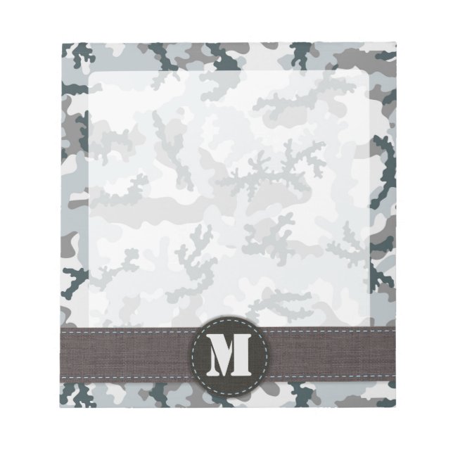 Urban camouflage notepad (Front)