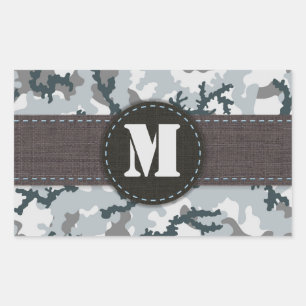 Urban camouflage sticker