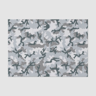 Urban camouflage tissue paper