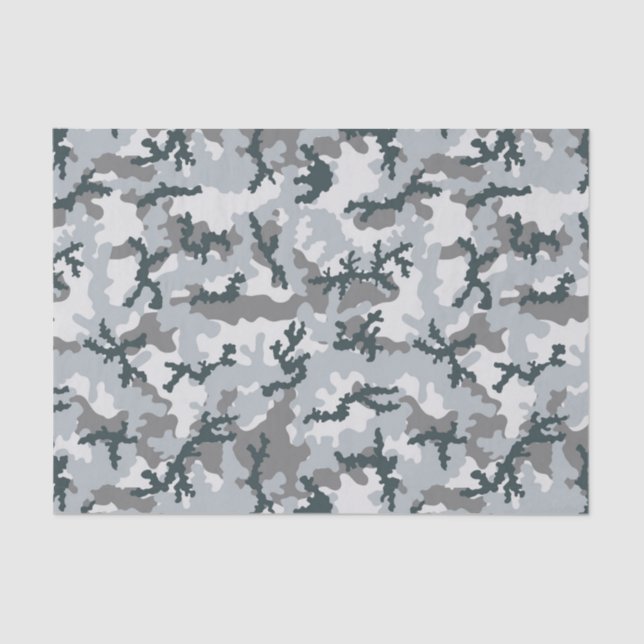 Urban camouflage tissue paper (Front)