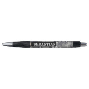 Urban Camouflaged Pattern Personalized Pen