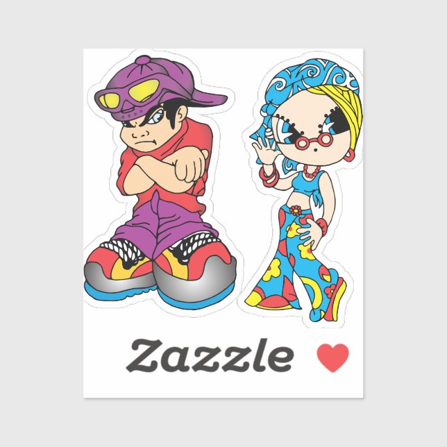 Urban Cartoon Duo Tee (Sheet)