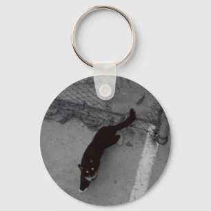 Urban Cat Keychain
