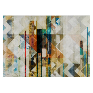 Urban Chevron II Cutting Board