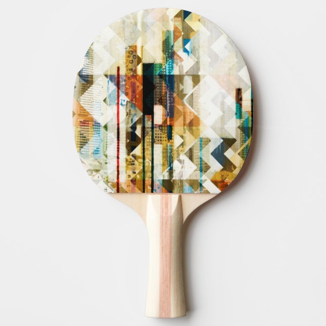 Urban Chevron II Ping Pong Paddle (Front)