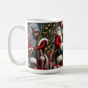 Urban Chic Santa  Coffee Mug