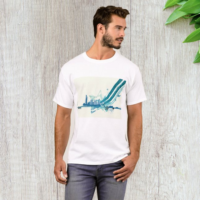 Urban Cityscape Mens T-Shirt (Creator Uploaded)