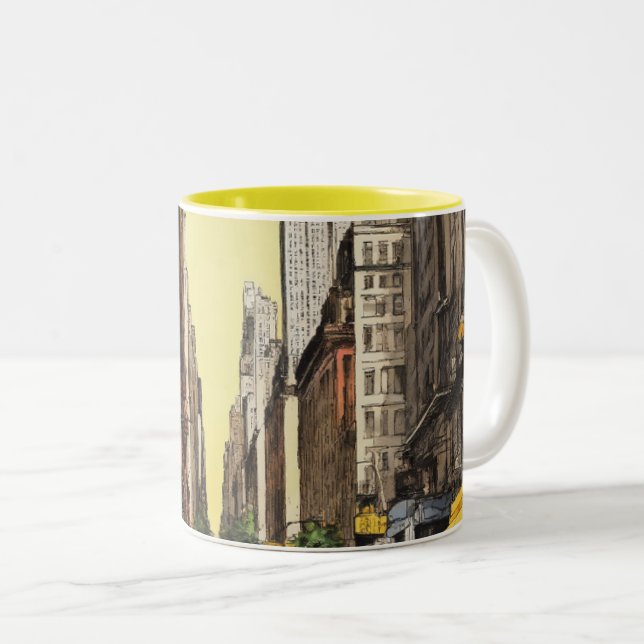 Urban coffee mug  (Front Right)