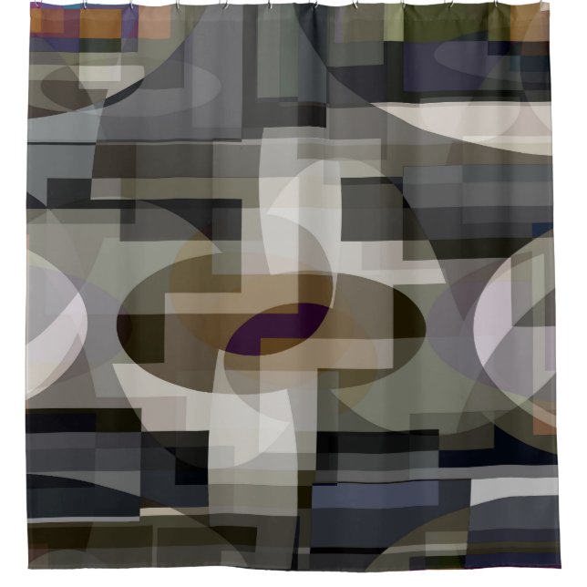 Urban Collider 001 Shower Curtain (Front)