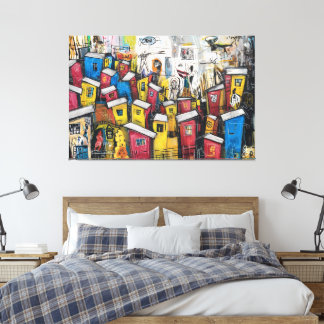 Urban Communities Canvas Print