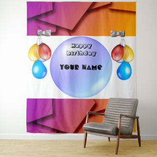Urban Contemporary Sophisticated Style Personalize Tapestry