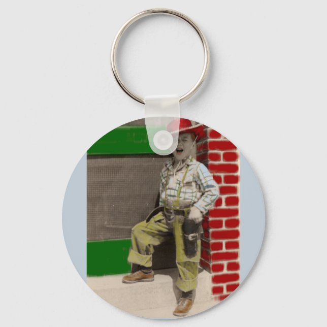 urban cowboy keychain (Front)