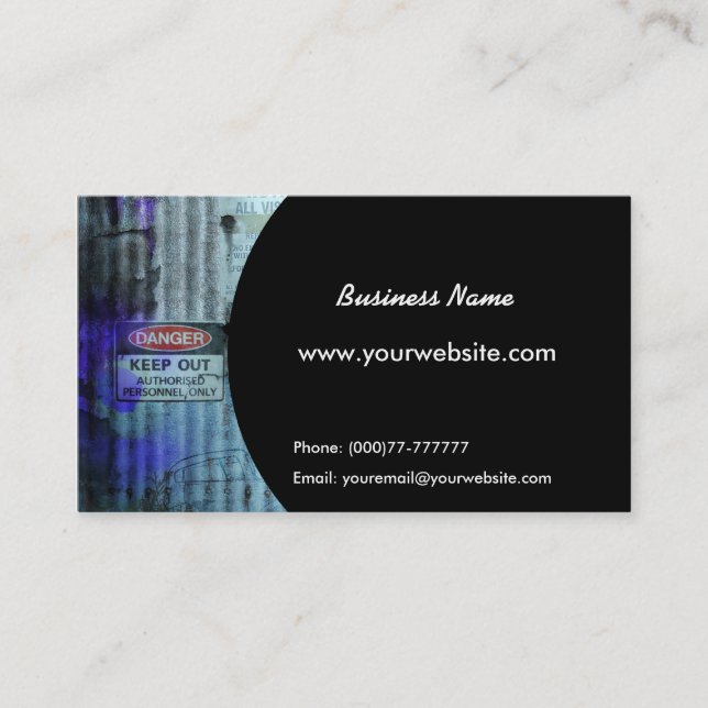 Urban Decay Business Card (Front)