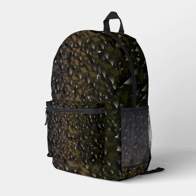 Urban Digital Camo Printed Backpack (Back Corner Right)