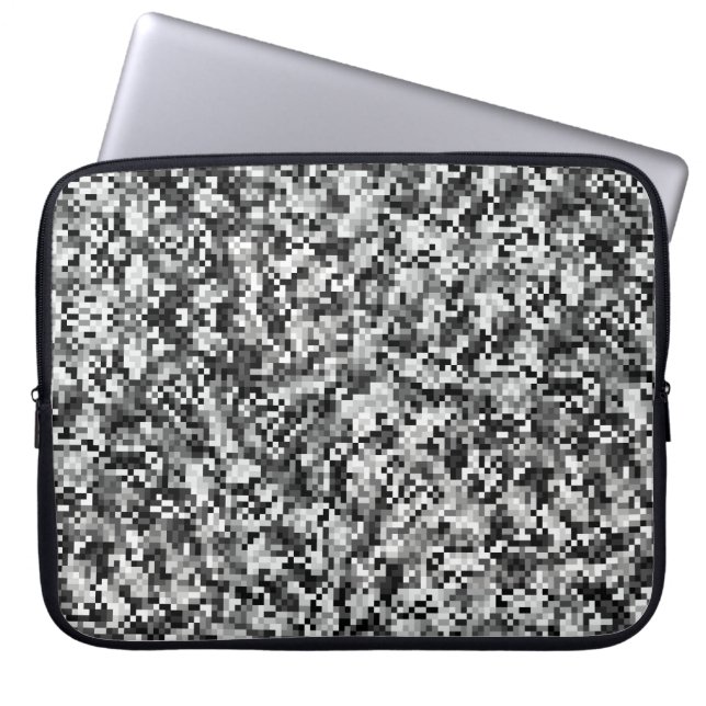 Urban Digital Camouflage Laptop Sleeve (Front)
