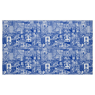 Urban Dream - Navy Blue Fabric