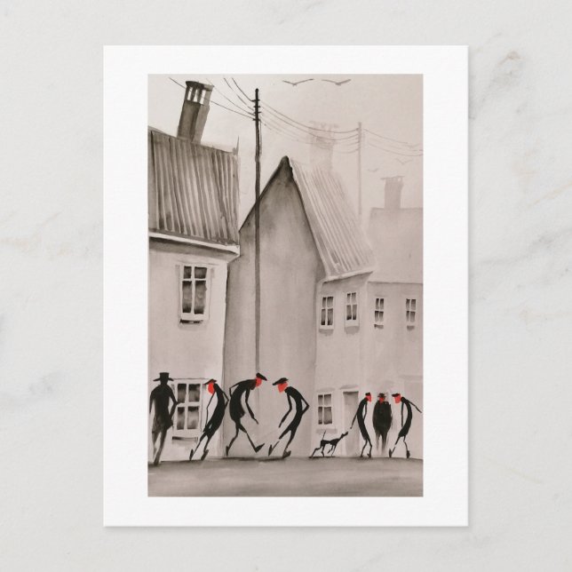 Urban Dwellers Art Postcard 13 (Front)