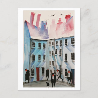 Urban Dwellers Art Postcard 8
