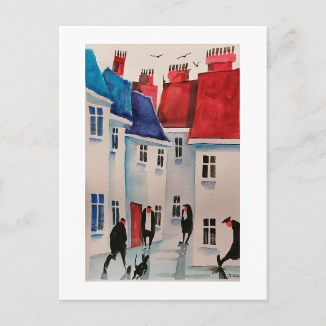 Urban Dwellers Art Postcard 8 (Front)