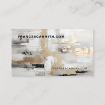 Urban Elegance: Abstract Fusion B & W & Gold