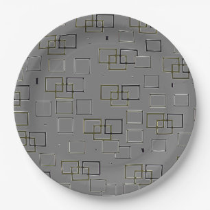 Urban Elegance Paper Plate