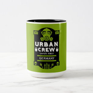  Urban Exploration Urbex  Two-Tone Coffee Mug
