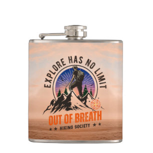 Urban Explorer Vinyl Wrapped Flask