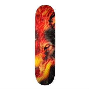 Urban Fire Wolf Way Custom Artisan Pro Board Skateboard
