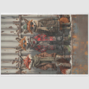 Urban Foxtrot Rebels Bad Boy Vibe Decoupage  Tissue Paper