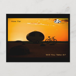 Urban Freedom Outlander Mark II Sunset Postcard