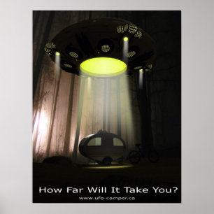 Urban Freedom Outlander Mark II UFO Scene Poster