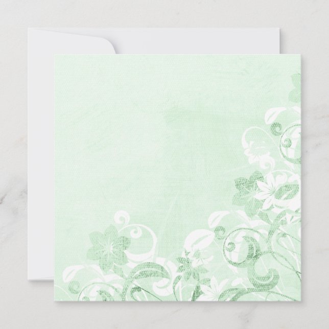 Urban Garden Flat Note Card (Front)