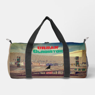 Urban Gladiator No Rulz Print Cut Sew Bag