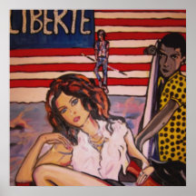 Urban Glamour:Modern PopArt Portrait