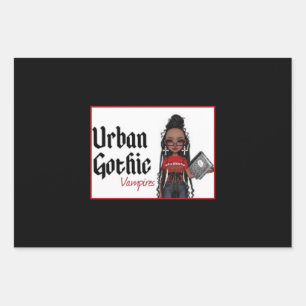 Urban Gothic Vampires Gift Wrap 10