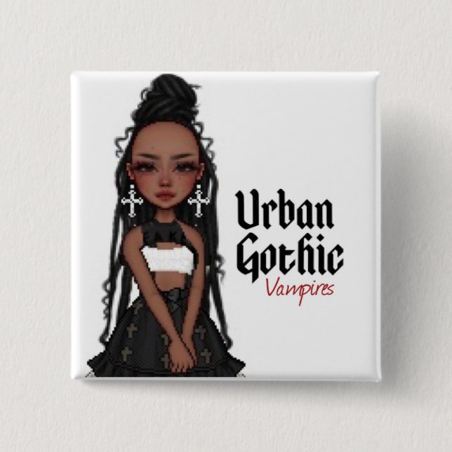 Urban Gothic Vampires Pin 1 (Front)