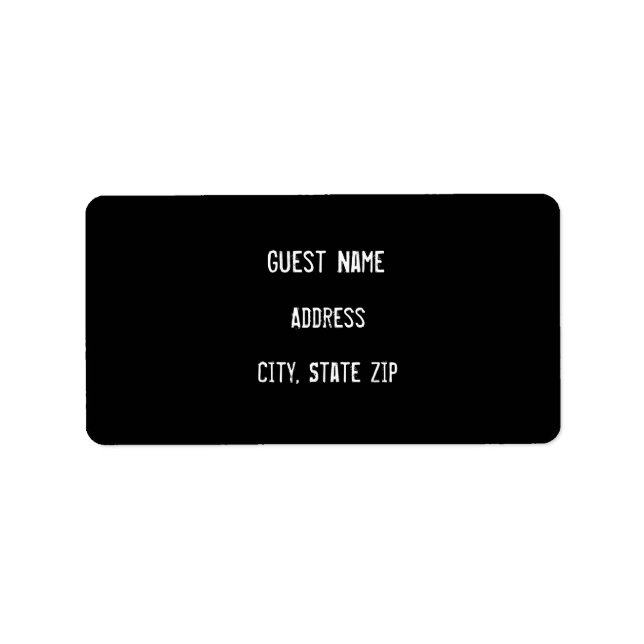 Urban Graffiti Address Label (Front)