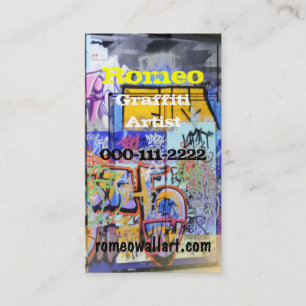 Urban Graffiti Business Card