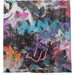 Urban Graffiti Collage with Bold Colors Paint (8)
