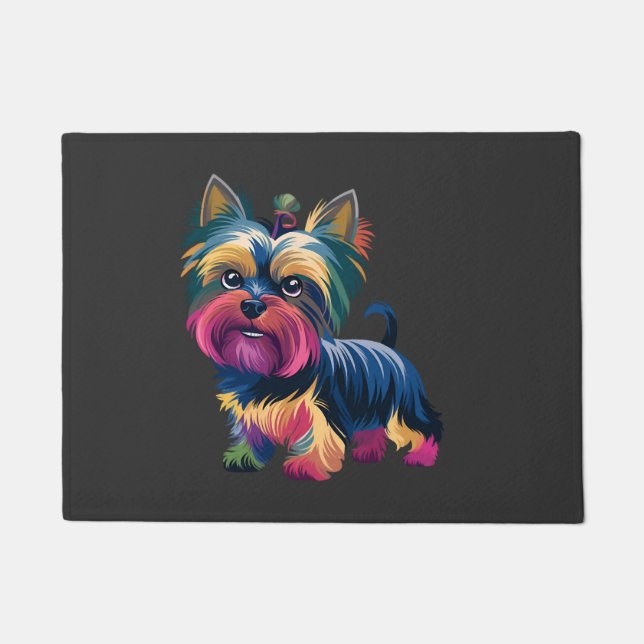 Urban Graffiti Dog Doormat (Front)