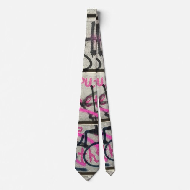 Urban Graffiti Neck Tie (Front)