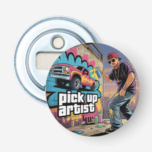 Urban Graffiti & Pickup Artist Bottle Opener